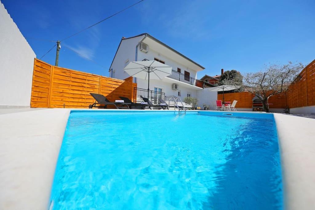 Luxury Apartment Petra With Private Pool Zadar Zewnętrze zdjęcie