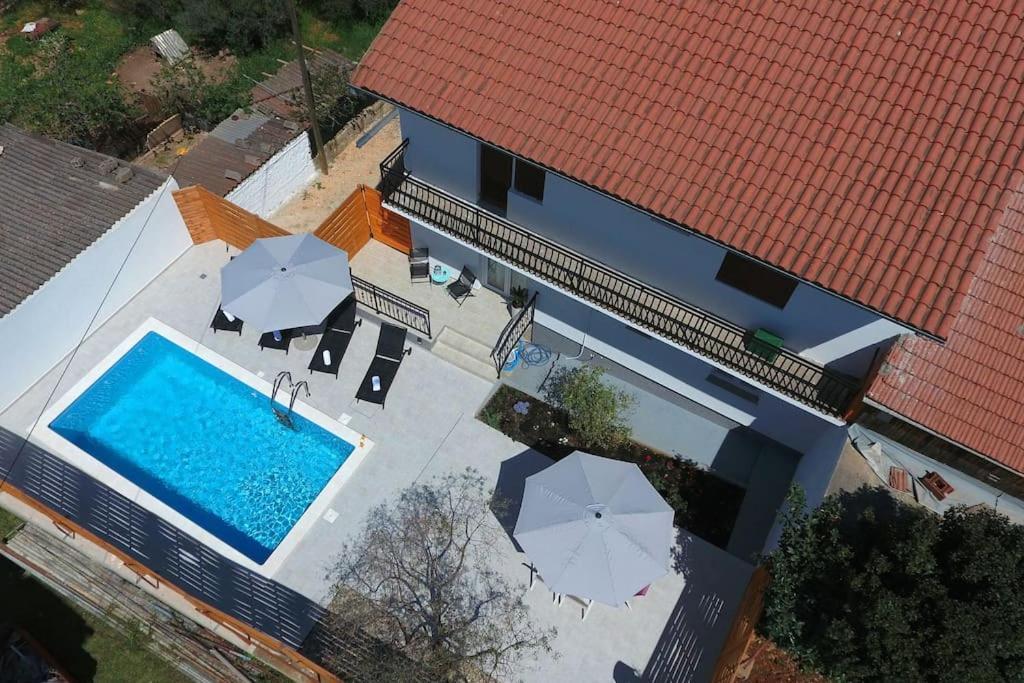 Luxury Apartment Petra With Private Pool Zadar Zewnętrze zdjęcie